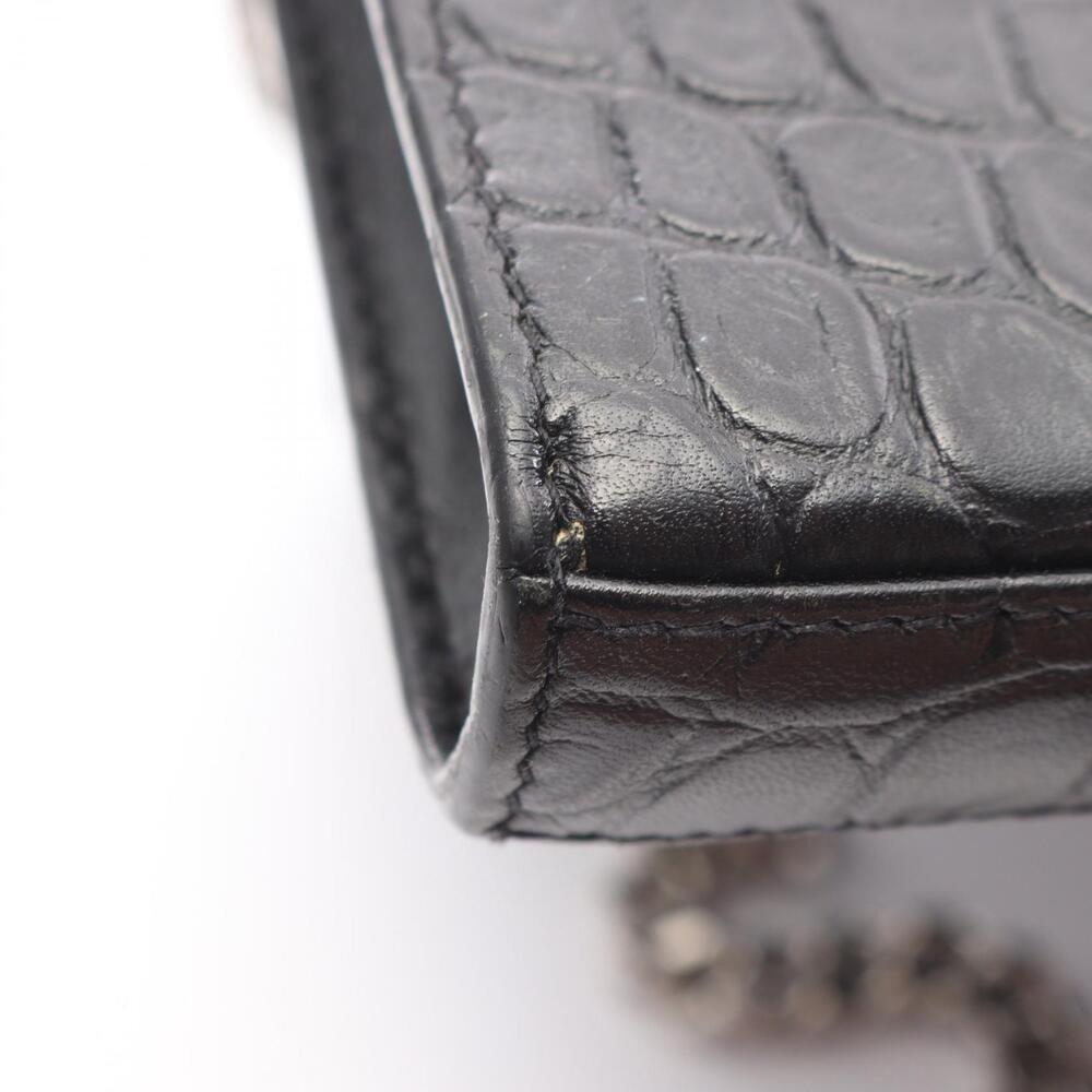Saint Laurent Paris shoulder bag leather black - Picture 7 of 9